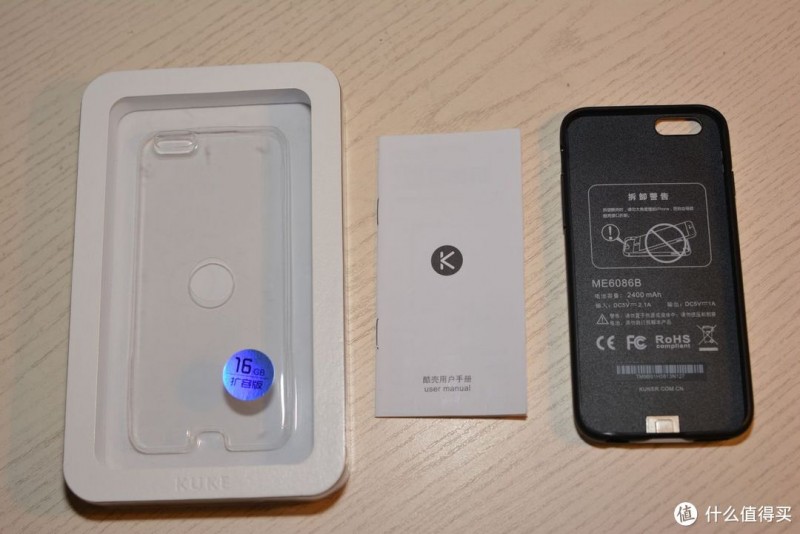 充电又扩容，iPhone 6的最佳小配件：KUKE 酷壳 扩容充电智能手机壳 开箱试用