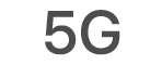 5G 状态图标。