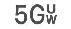 5G UW 状态图标。