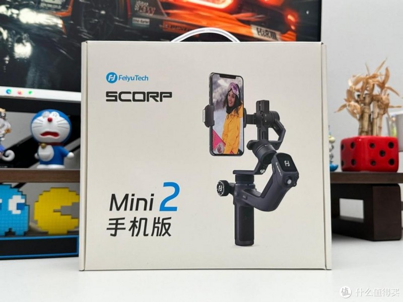 飞宇蝎子Mini 2手机版稳定器，轻盈随行简易操控，稳到没朋友！