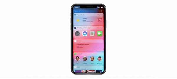 iOS 14系统的主页面切换