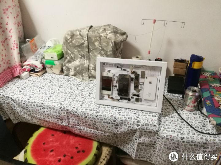 低成本手机拆机装裱框制作教程（DIY iPhone拆机裱框摆件）