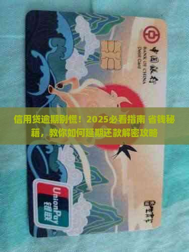 信用贷逾期了怎么办理延期还款解决方法